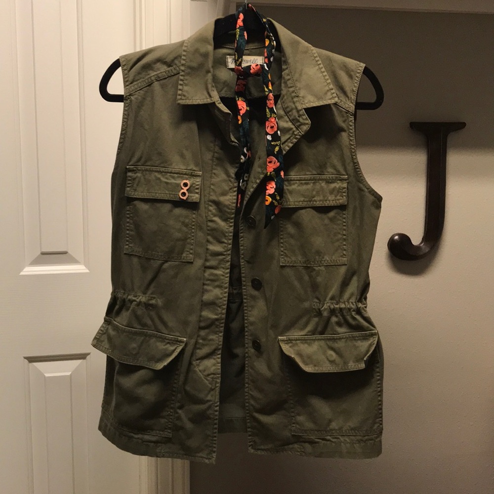 Madewell utility vest jacket